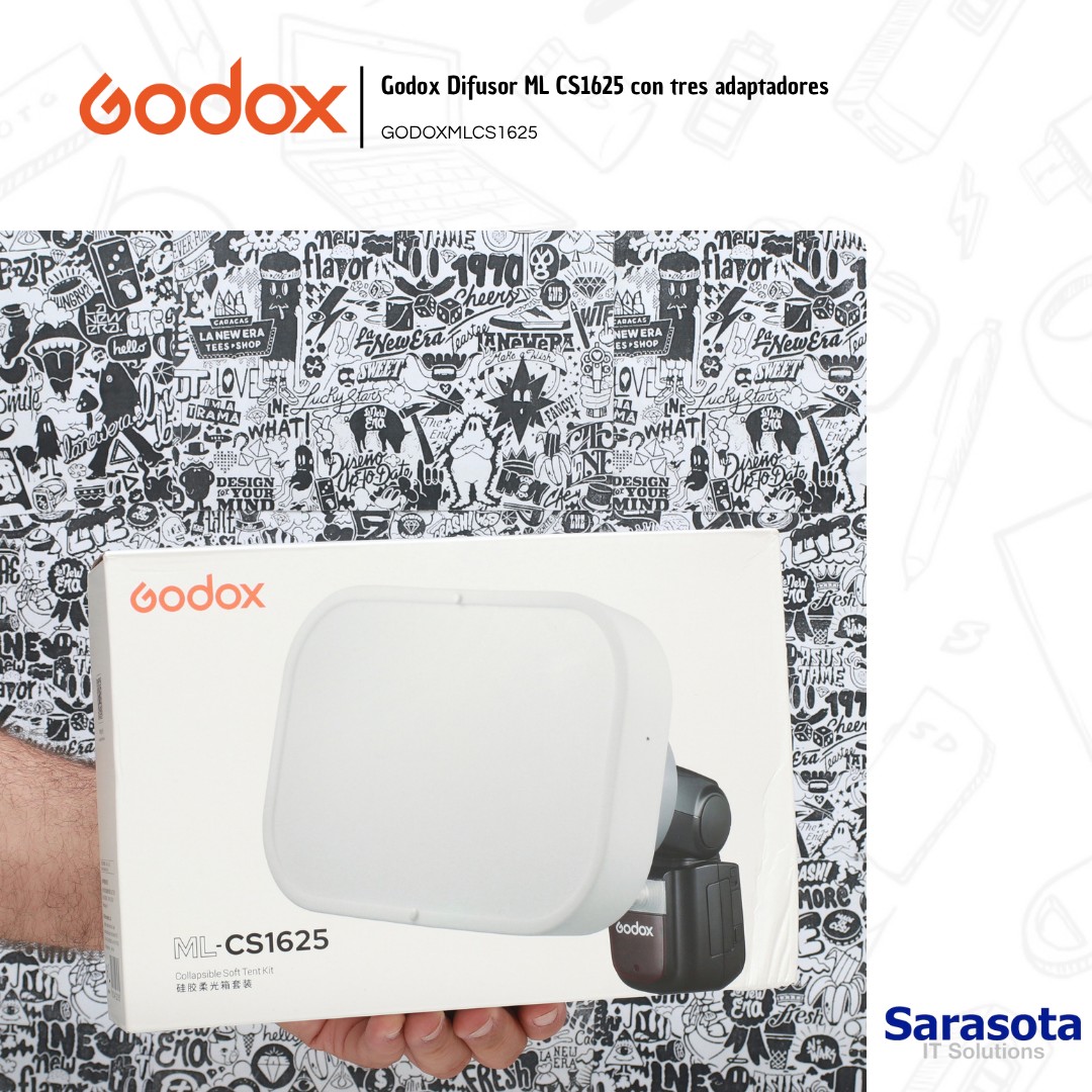 accesorios para electronica - Godox Difusor plegable ML-CS1625 1