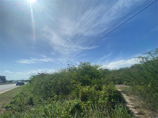 solares y terrenos - Venta de terreno de oportunidad en boca chica en la misma avenida con 100,000mts 3