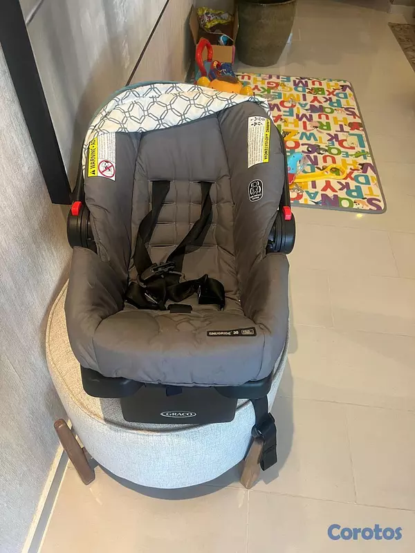 coches y sillas - Coche con cargador de bebes ajustable, con su base 8