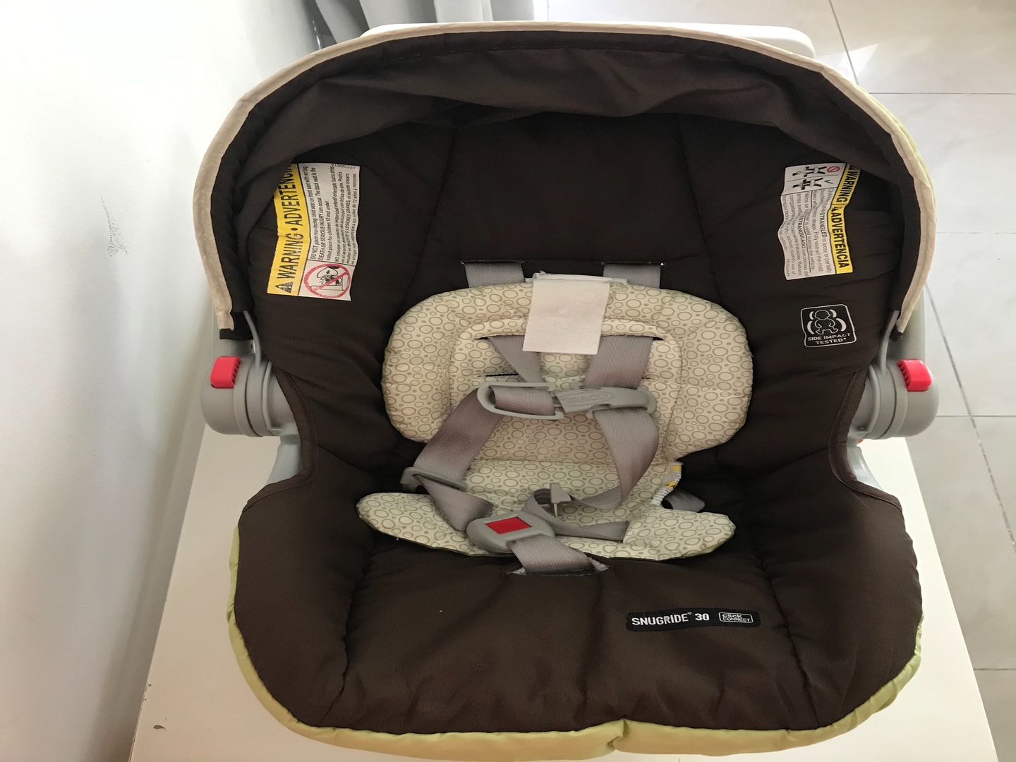 coches y sillas - Silla de carro para bebé marca Graco