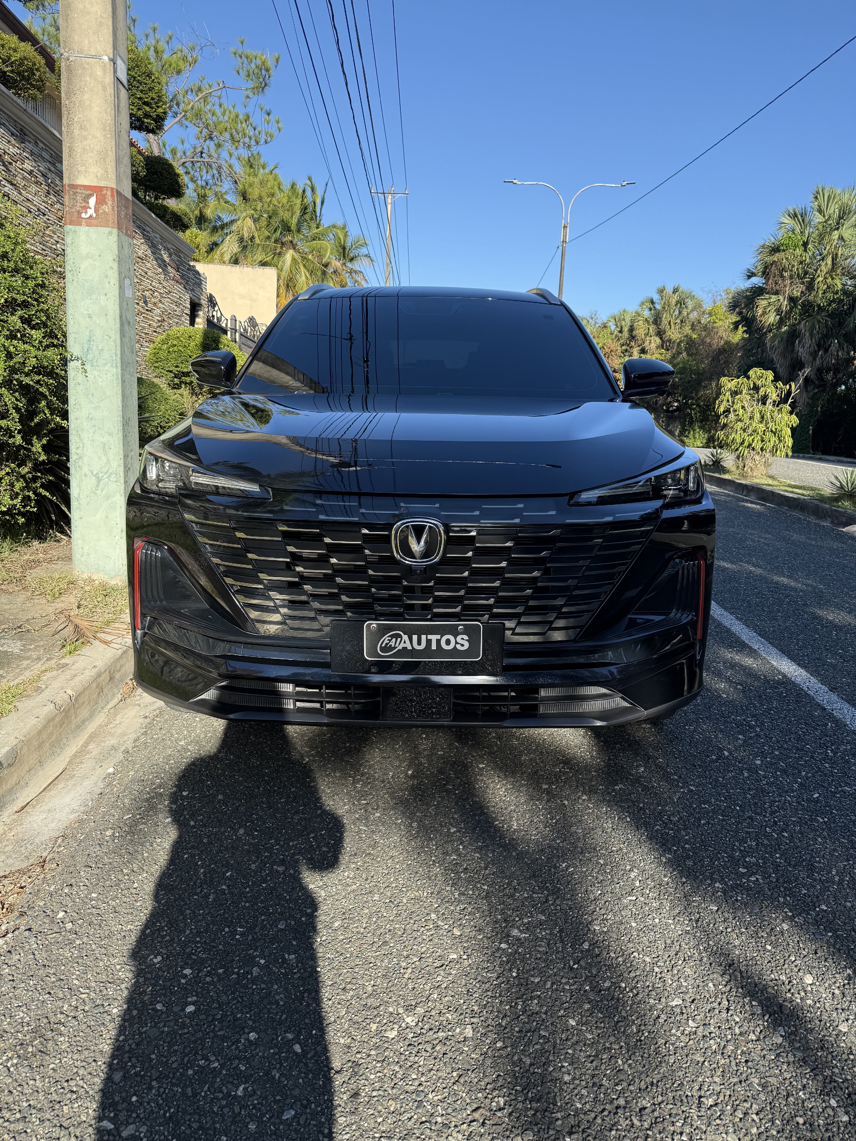 jeepetas y camionetas - vendo Changan CS85 Plus panorámica 2023 como nueva 