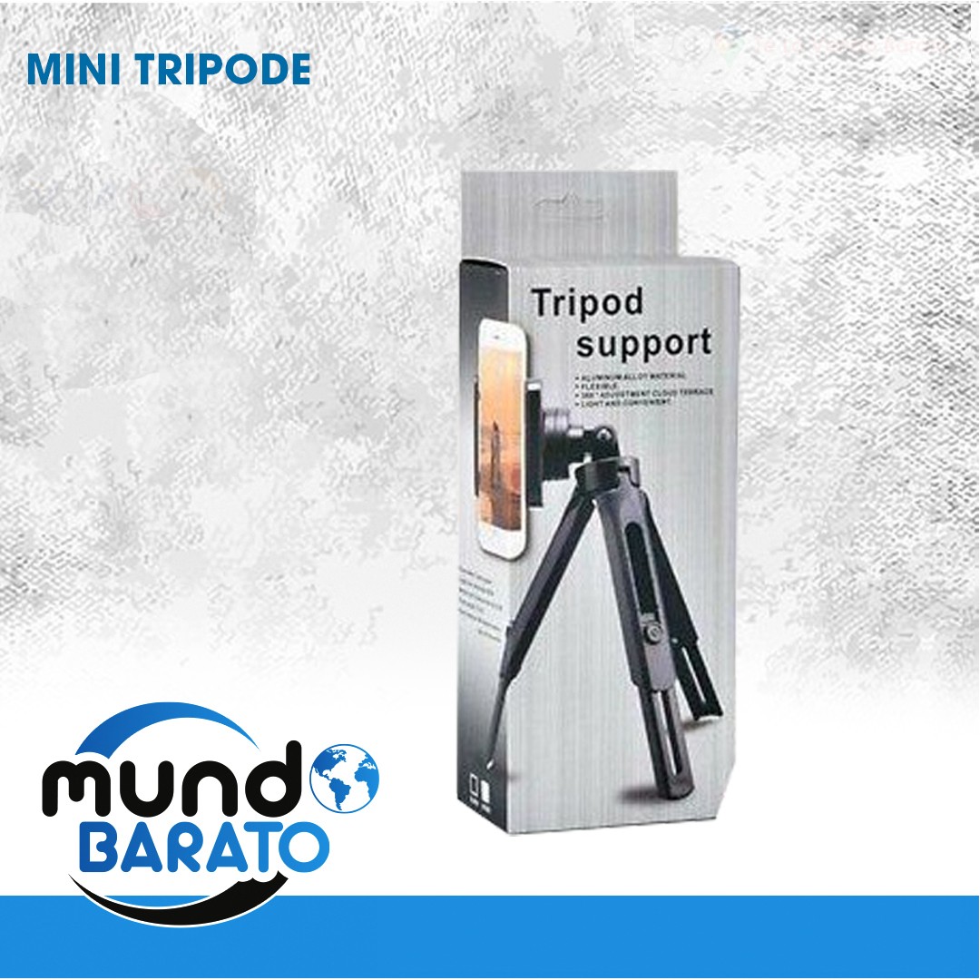 accesorios para electronica - Mini Tripode Para Celular Camara Ligero de Mesa Portatil Compacto Home schooling