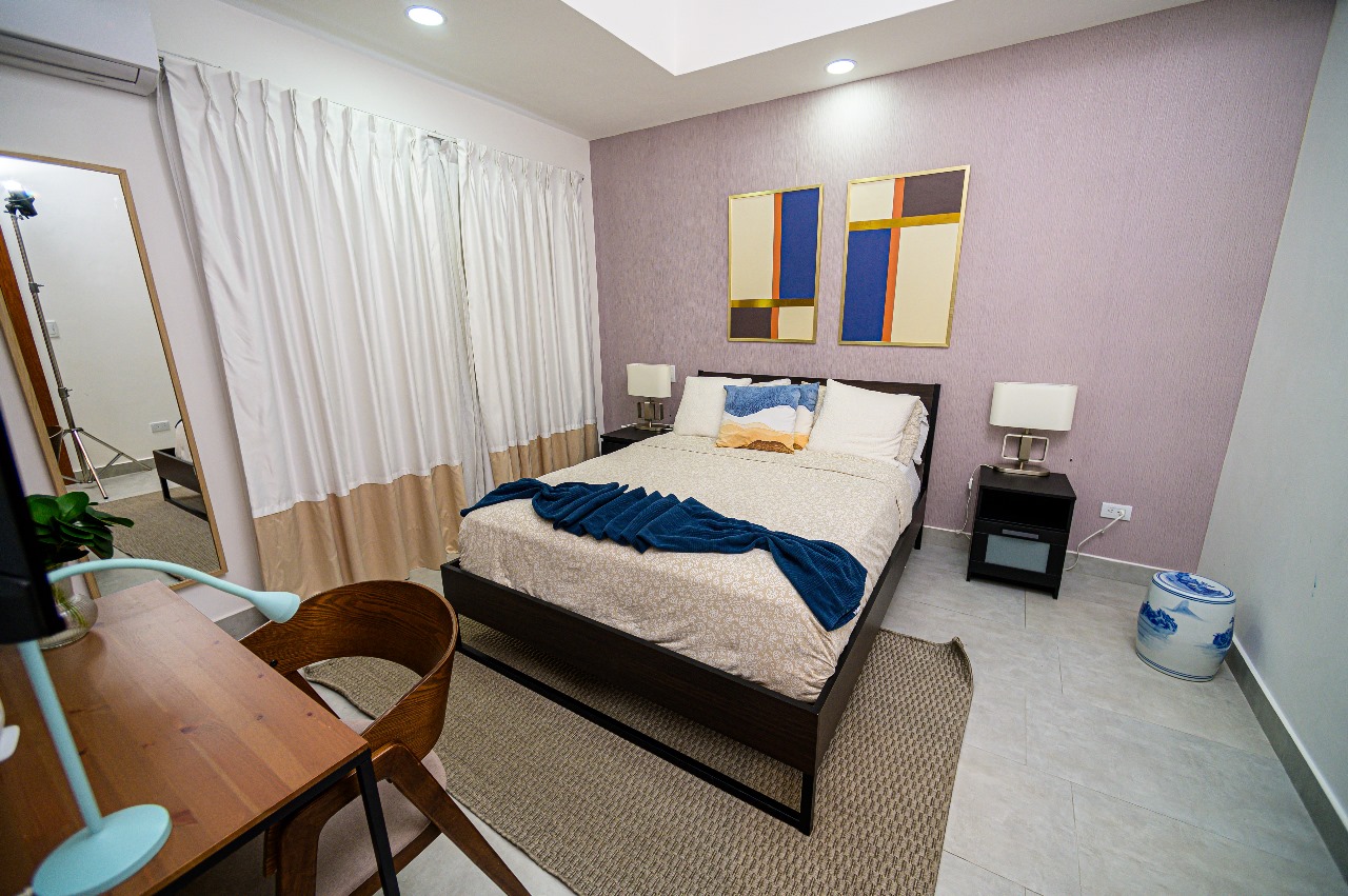 apartamentos - Apartamento Amueblado Condo Hotel Piantini  3