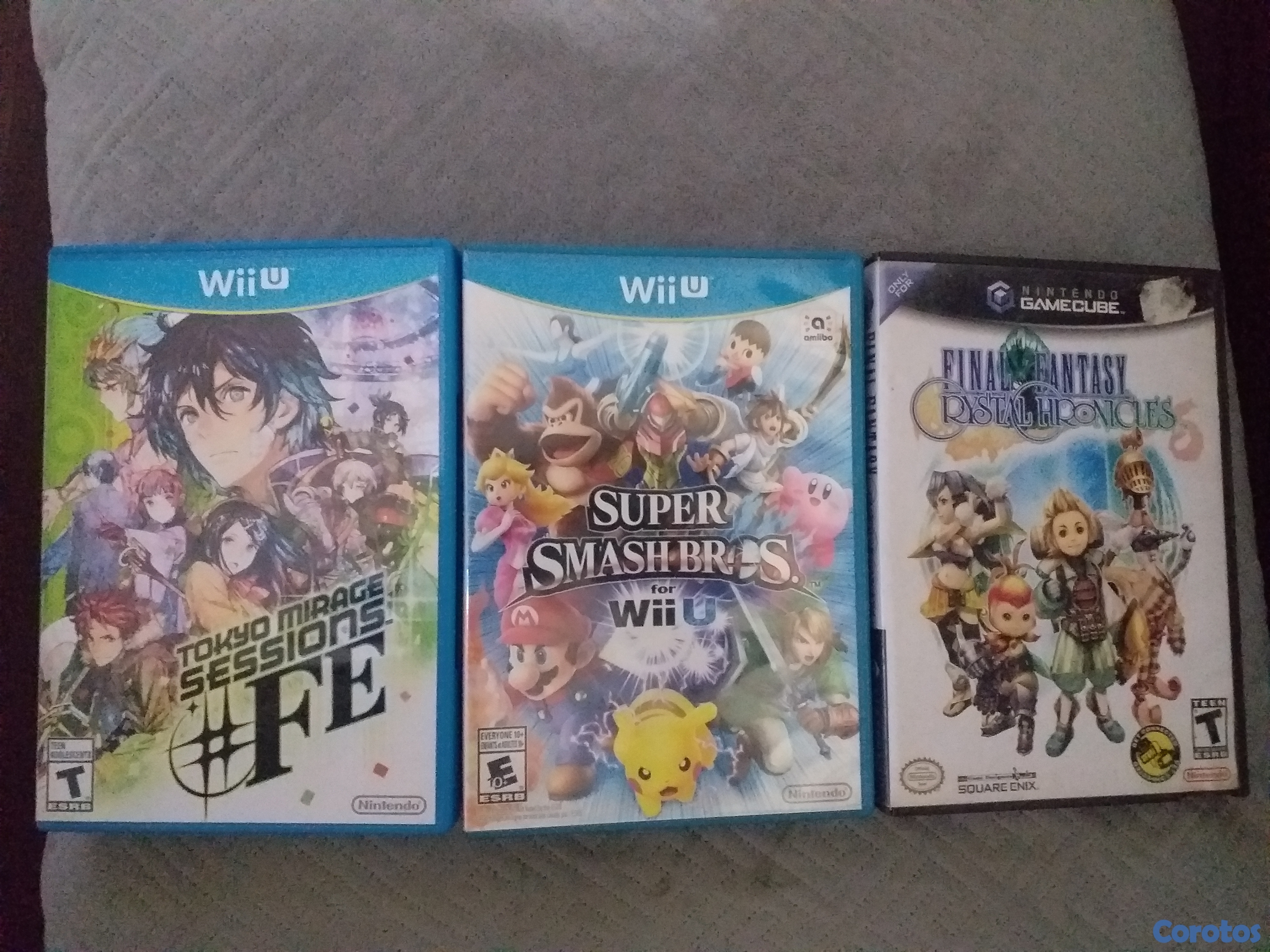 consolas y videojuegos - Juego de WiiU y Game Cube 1