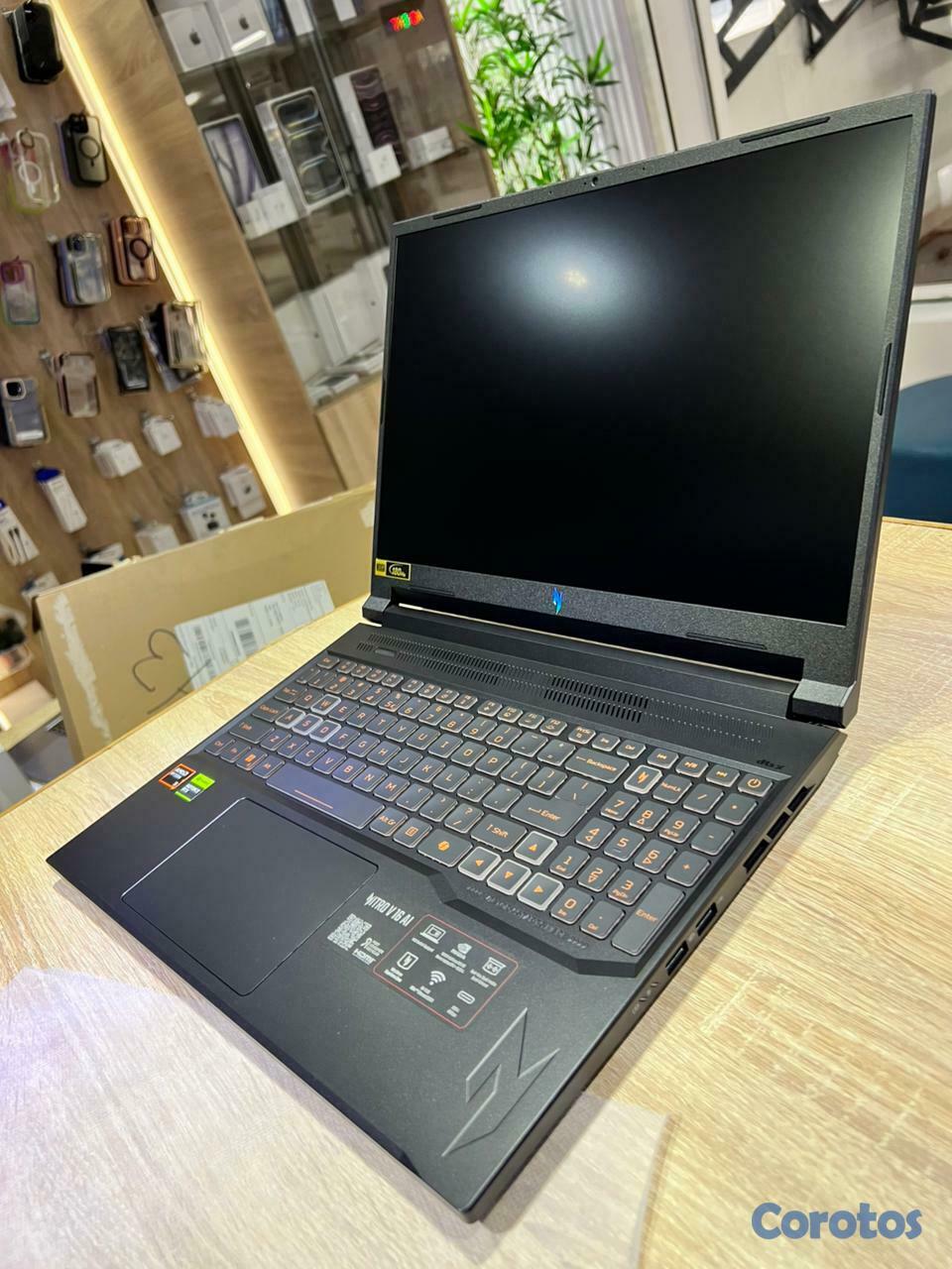 computadoras y laptops - Acer Nitro V16 Al Gaming Laptop: AMD R5, RTX 5050 4