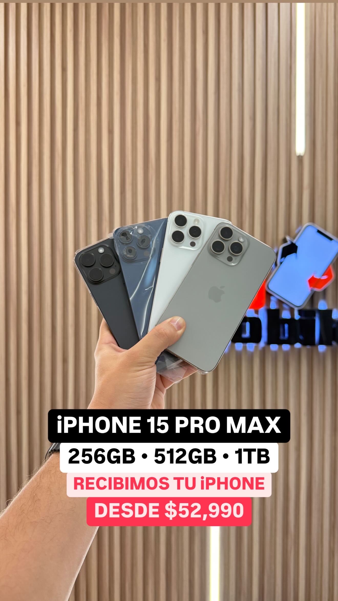 celulares y tabletas - iPHONE 15 PRO MAX  0