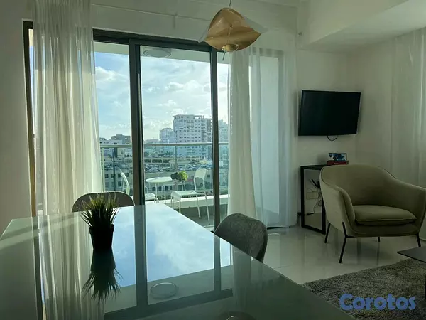 apartamentos - Apartamento en alquiler amueblado en Naco 4