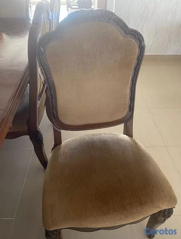 muebles y colchones - vendo de oportunidad 8  sillas Ashely premium,  4