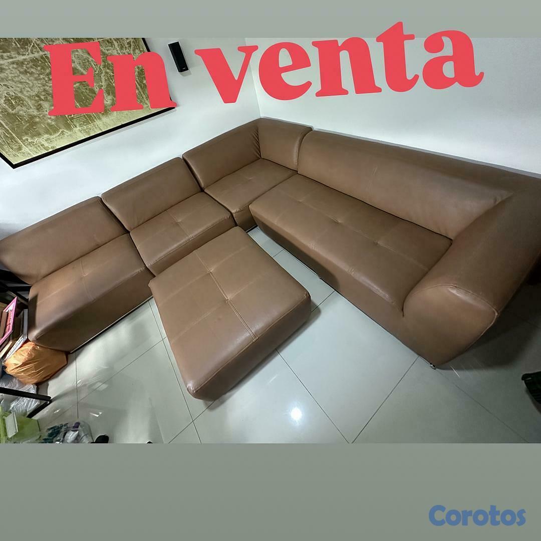 muebles y colchones - Sofa en L 1