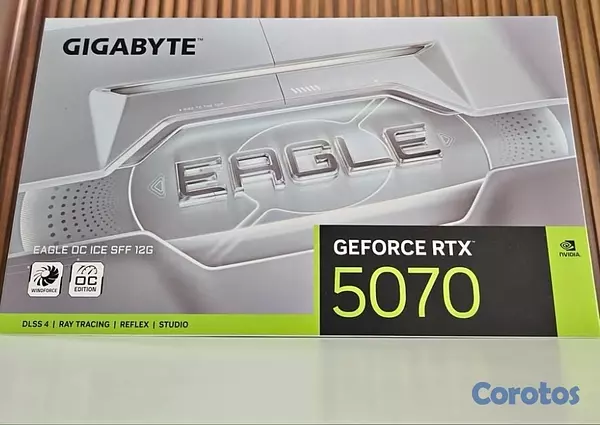 consolas y videojuegos - RTX 5070 Eagle Ice SFF 2