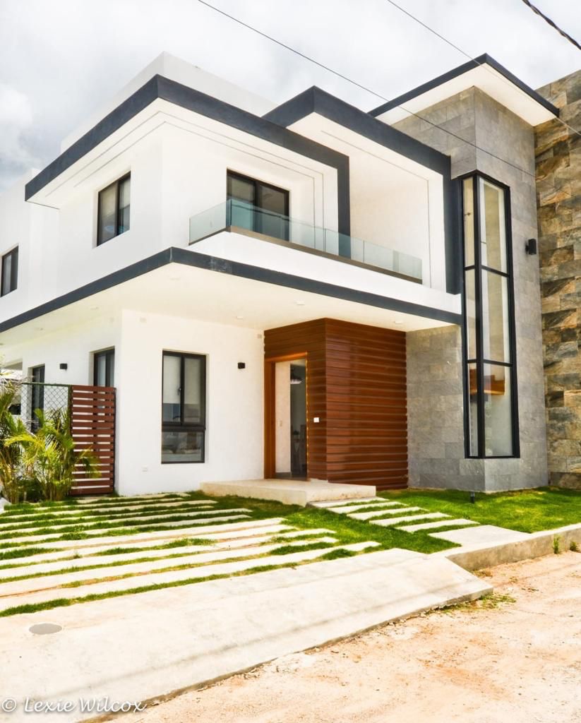 casas - Venta de Villa en punta cana con piscina zona turística República Dominicana  7