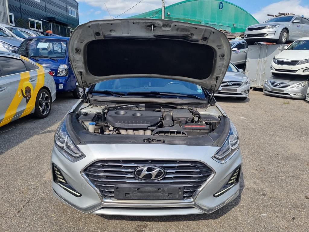 carros - HYUNDAI SONATA NEW RISE 2019 GRIS DESDE: RD$750MIL 7