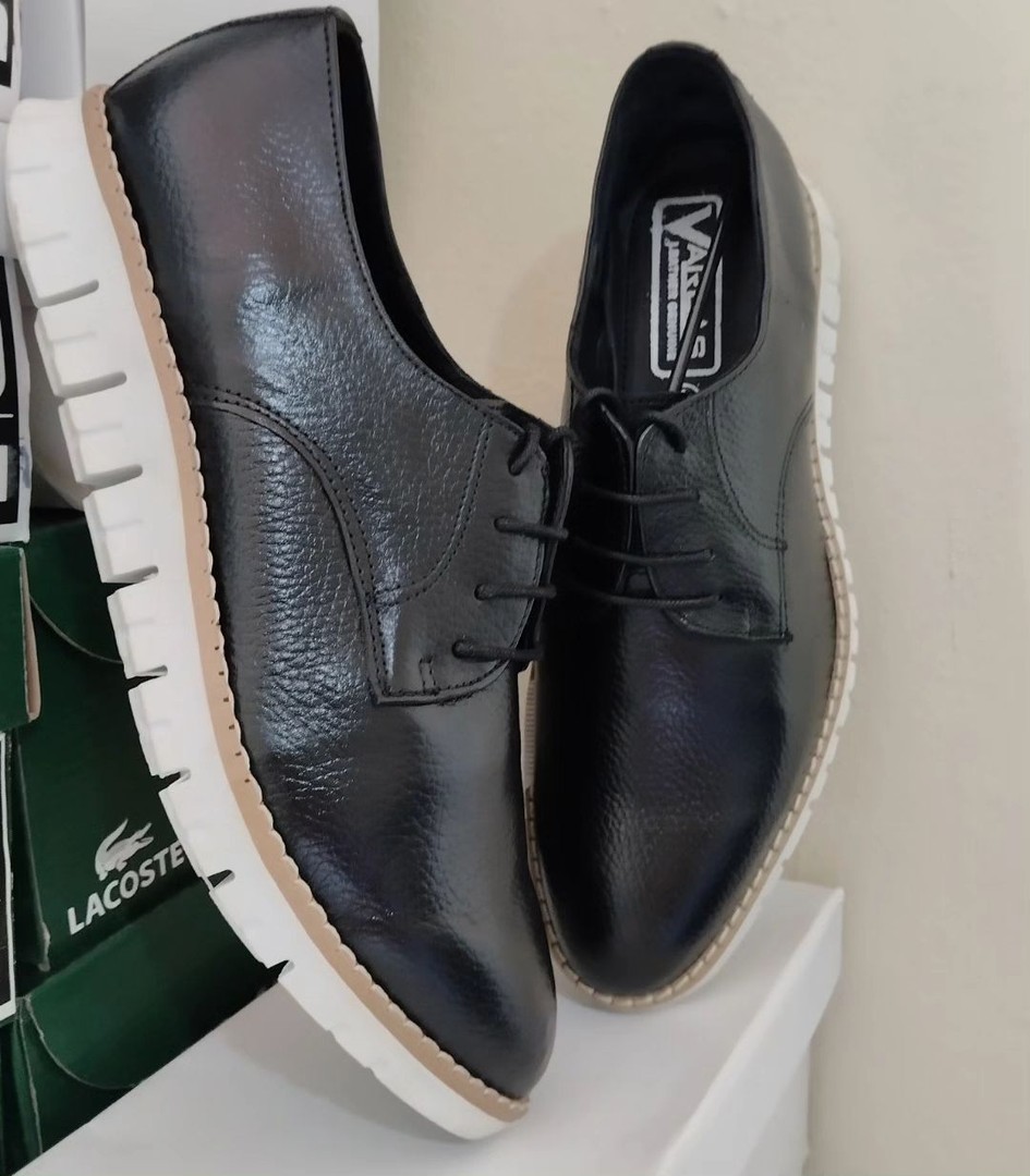 zapatos para hombre - Zapatos Oxford en piel original  2