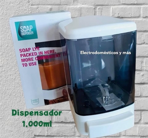 equipos profesionales - Dispensador de jabón líquido 1000ml - AL POR MAYOR Y AL DETALLE
