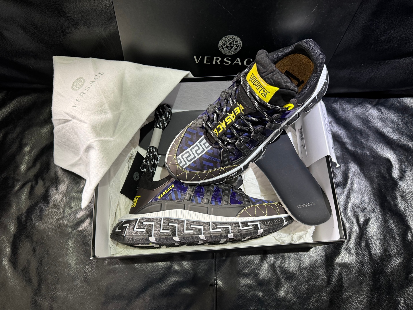 zapatos para hombre - Tenis Versace TRIGRECA Size 43EU| 10 US Nuevo en Caja,100%  Originales , US$ 500