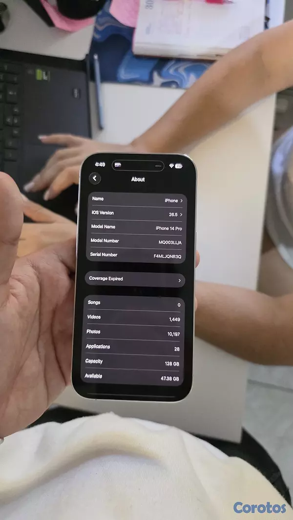 celulares y tabletas - iPhone 14 Pro 128GB 5