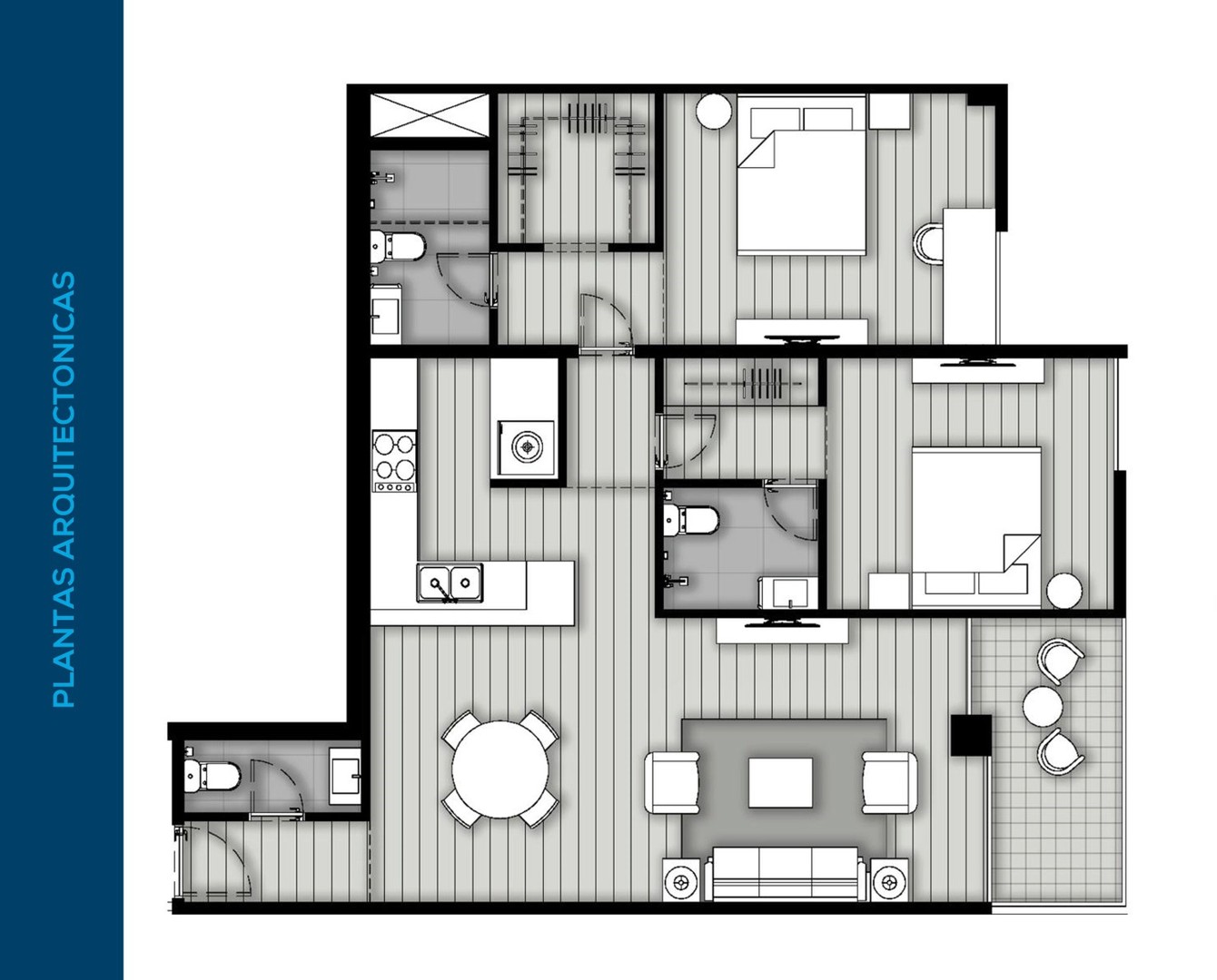 apartamentos - Proyecto de apartamento en venta en Bella Vista  6