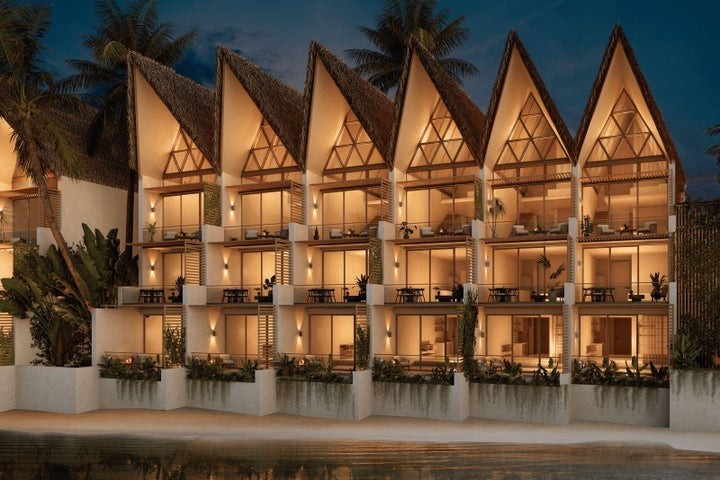 apartamentos - Proyecto en venta Punta Cana #24-1932 un dormitorio, balcón, muelle propio.
