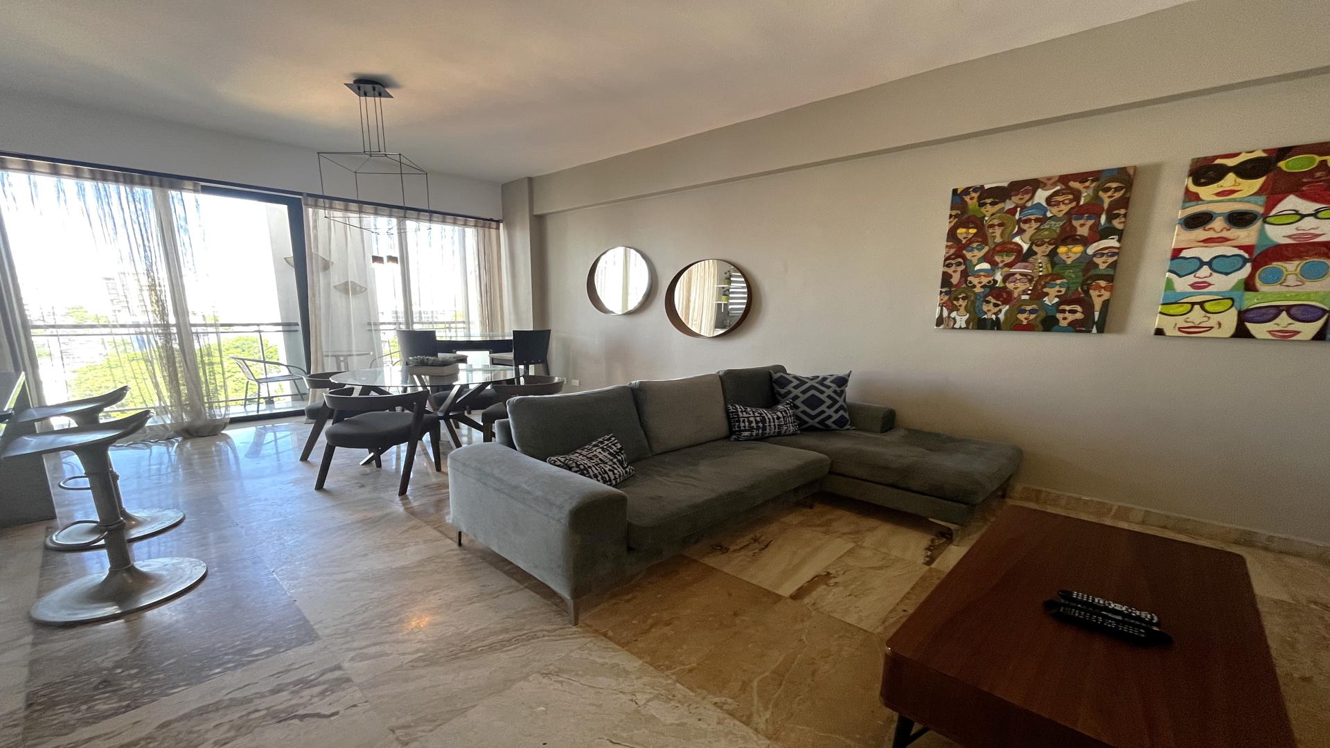 apartamentos - Apartamento en Alquiler en PIANTINI Amueblado de DOS Habitaciones 1