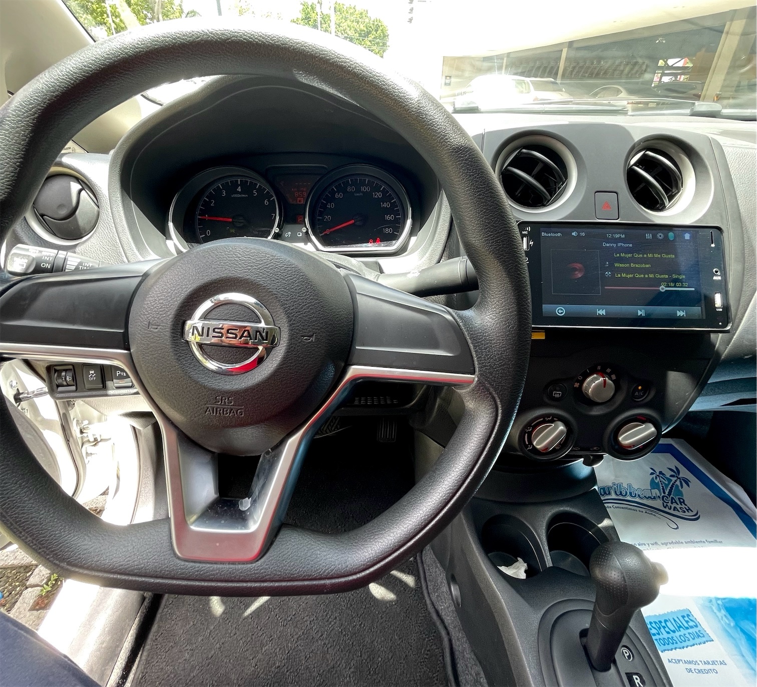 carros - Nissan Note 2019 pantalla Cámara  5