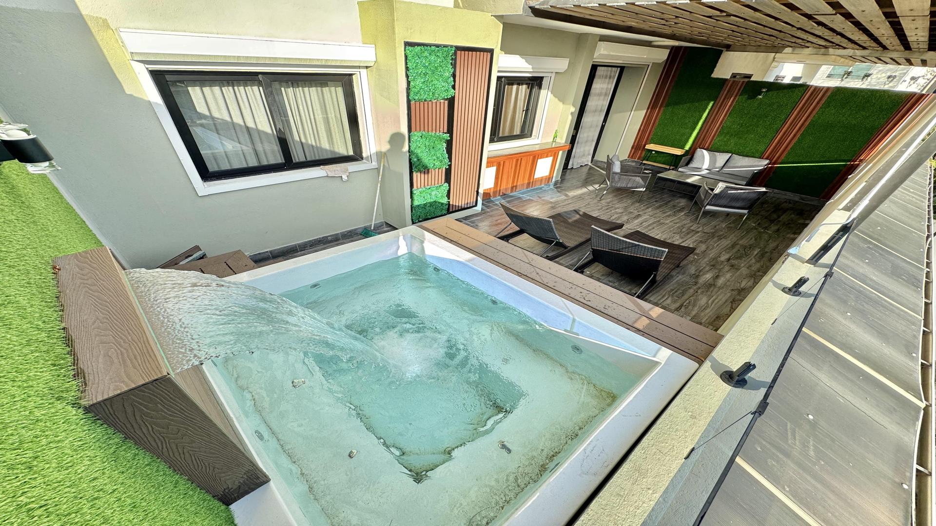 apartamentos - Apartamento Amuebmado en El Millón, 2da con Terraza 0