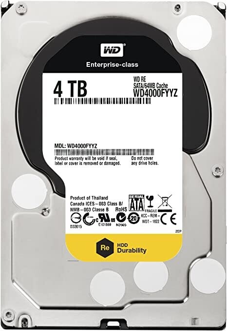 computadoras y laptops - Disco duro 4TB SATA 3.5 PC SERVIDOR DVR 