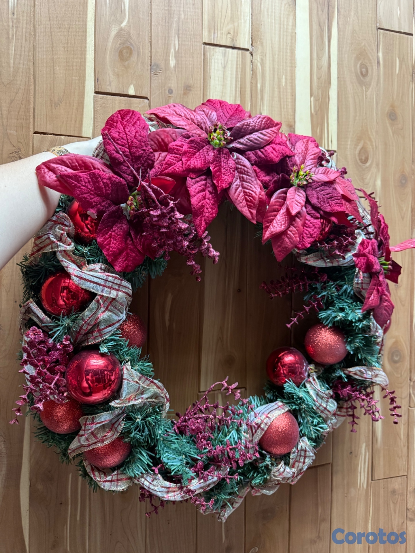 decoración y accesorios - Corona de Navidad