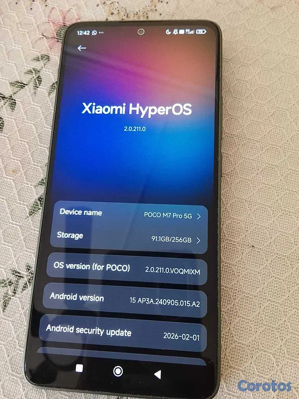 celulares y tabletas - Poco M7 Pro 5g 5