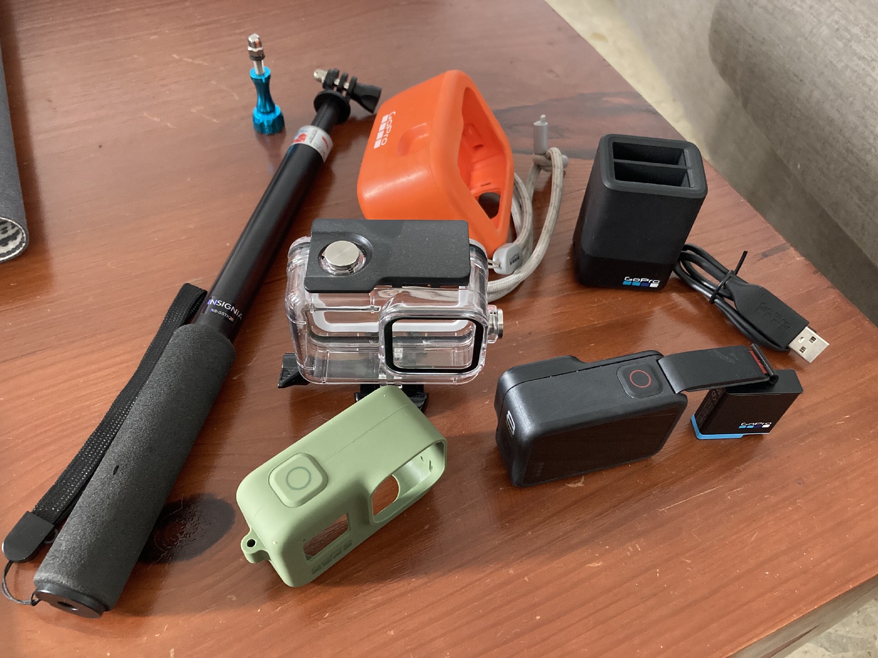camaras y audio - Gopro Hero 8 usada con accesorios