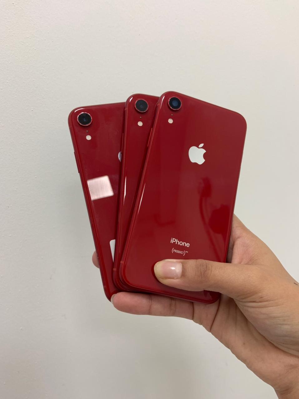 celulares y tabletas - iPhone XR de 64gb FACTORY rojo
