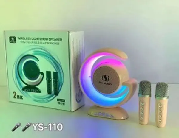 accesorios para electronica - Altavoz portátil Bocina TWS con 2 micrófonos inalámbricos bluetooth  2