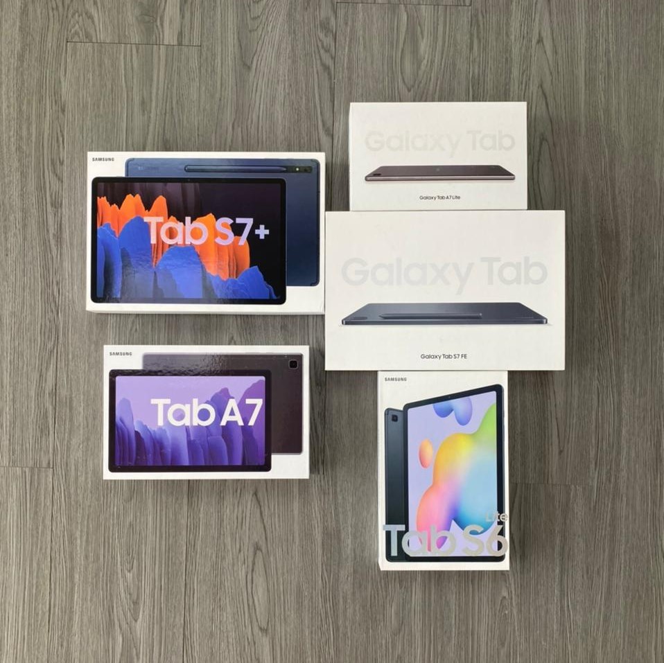 celulares y tabletas - Samsung Tab S7 Plus, Tab S7, Tab S7 FE, Tab S6 Lite, Tab A7, Tab A7 Lite 
