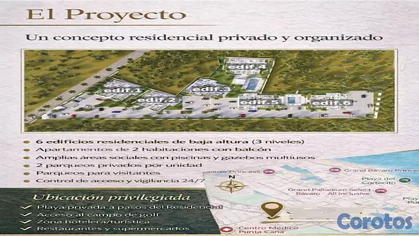 apartamentos - Vendo Apartamento en White Sands, Bávaro – Punta Cana. 3