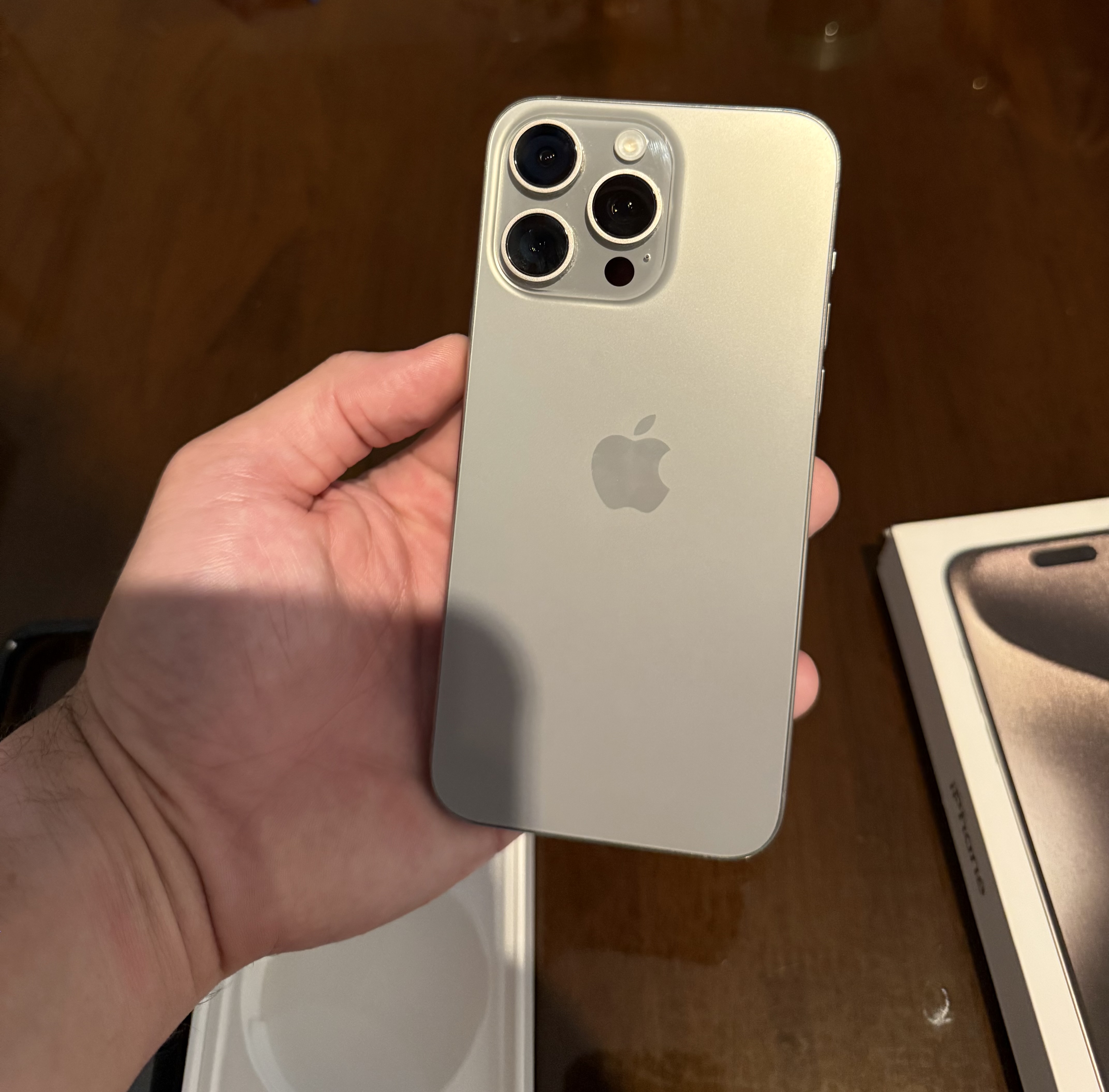 celulares y tabletas - iPhone 15 Pro Max, 256 GB,Unlock,10/10 único dueño 5