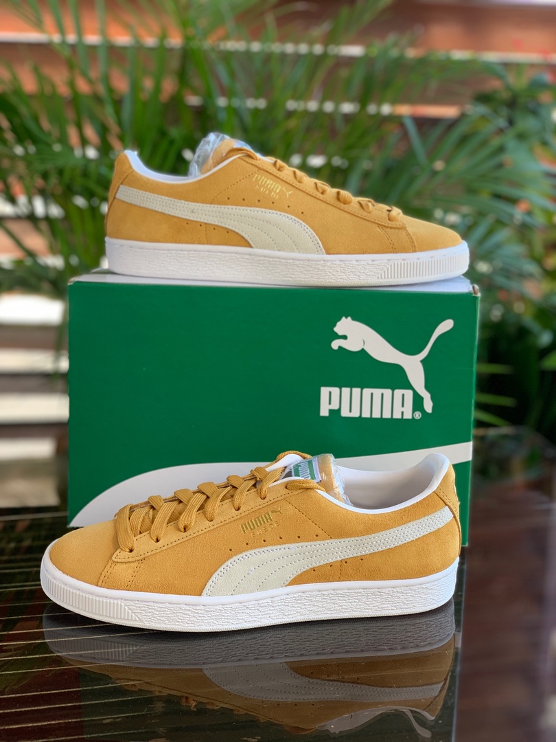 zapatos para hombre - Puma Suede Classic Yellow 1