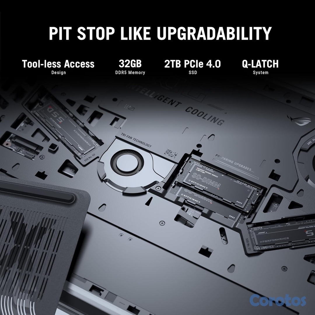 computadoras y laptops - ROG STRIX SCAR 16 32GB RAM 2TB RTX 5080 Ultra 9  10