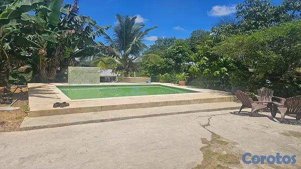 casas vacacionales y villas - Villa en Venta en Las Terrenas con Piscina 6