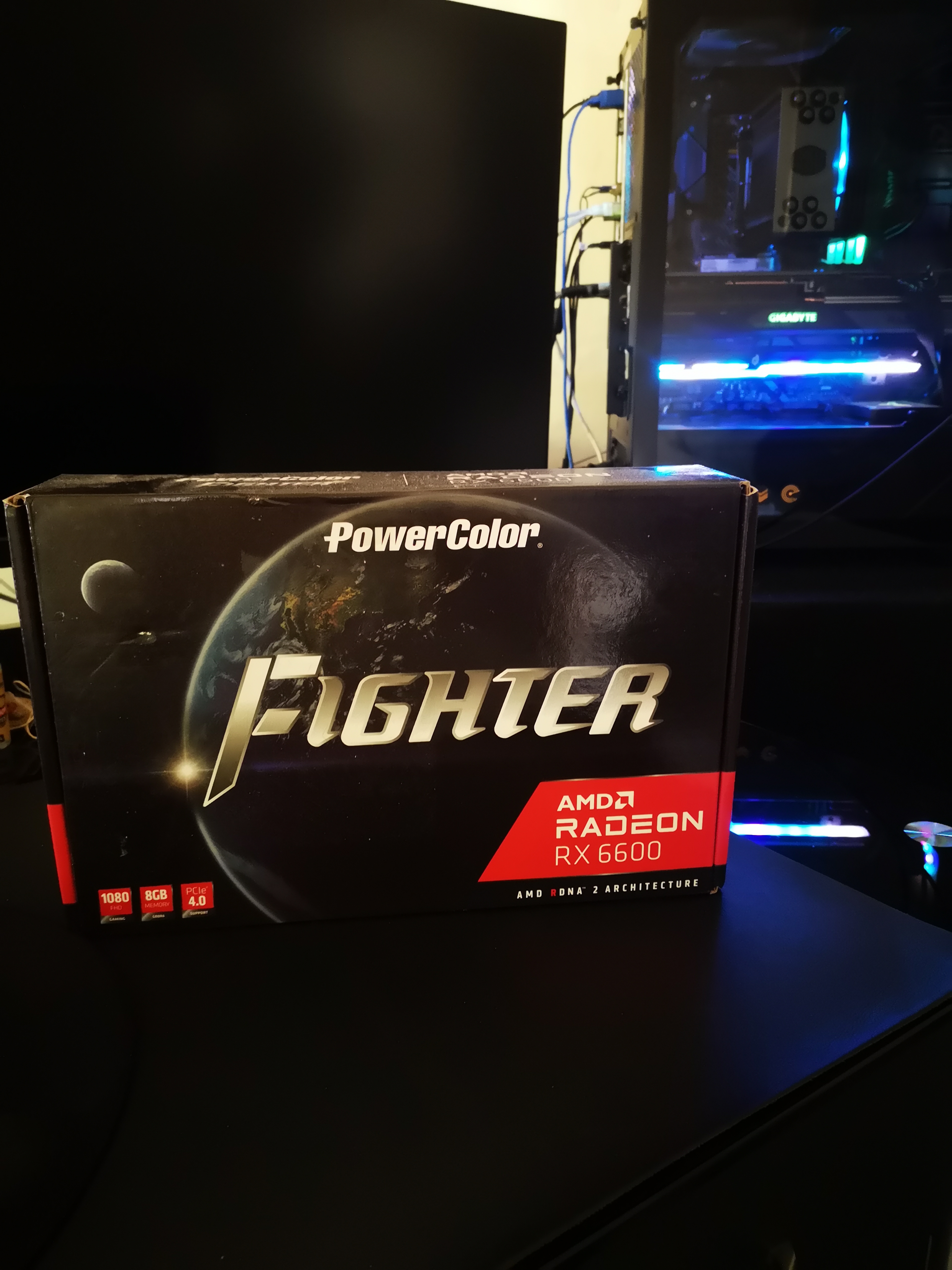 computadoras y laptops - Tarjeta Gráfica Radeon RX 6600 1