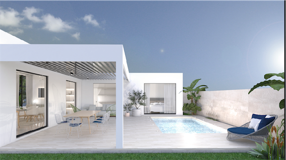casas vacacionales y villas - Venta de villas en Crasqui View Macao (Bavaro-Punta Cana) zona turística