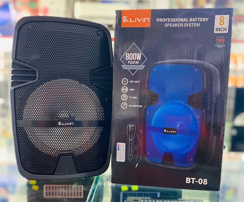 camaras y audio - bocina 🔈 bluetooth speaker LIVIN de 12 1