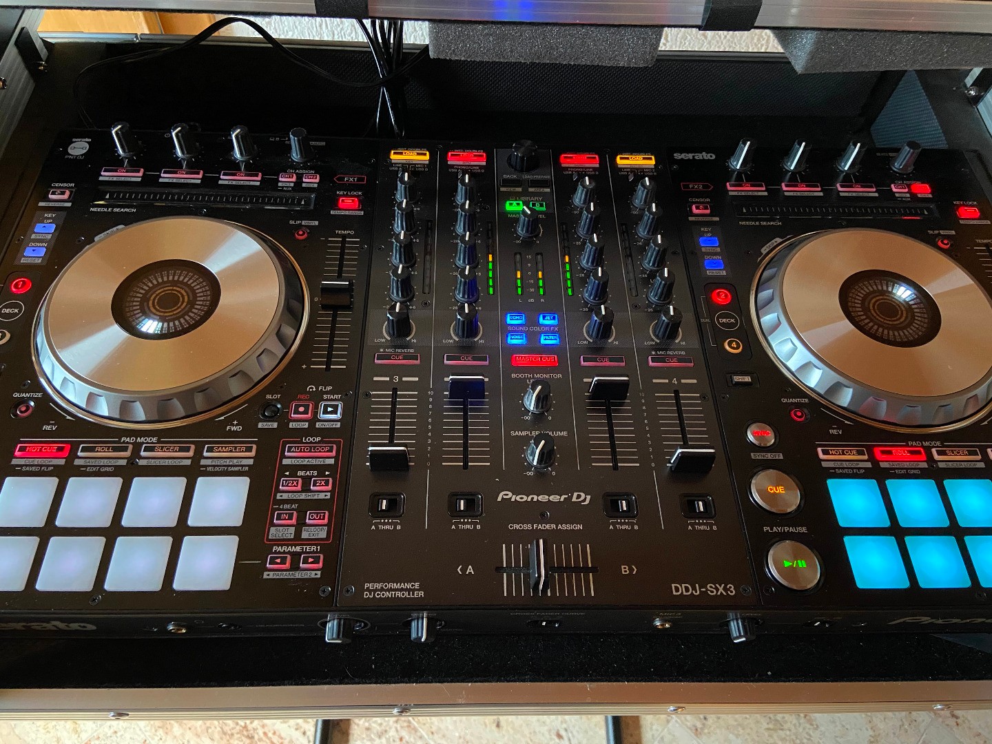 instrumentos musicales - Mixer Smart Controladora DJ Platos Consola Pioneer PromaxcultraS23macsamsiphnote 5