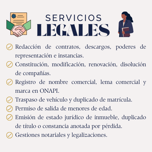 servicios profesionales - Servicios Legales  2