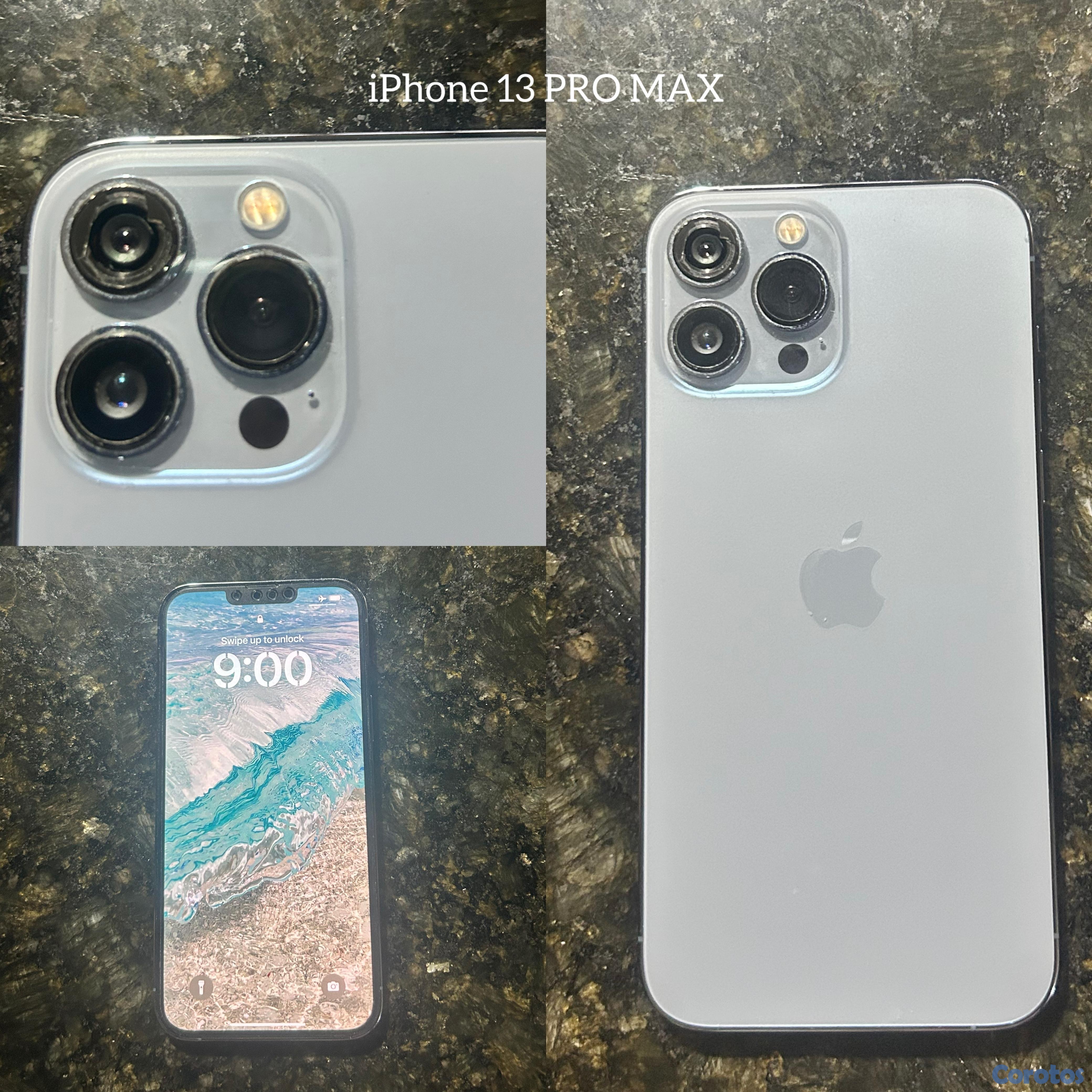 celulares y tabletas - iPhone 13 Pro Max con cámara 1.5x dañada 