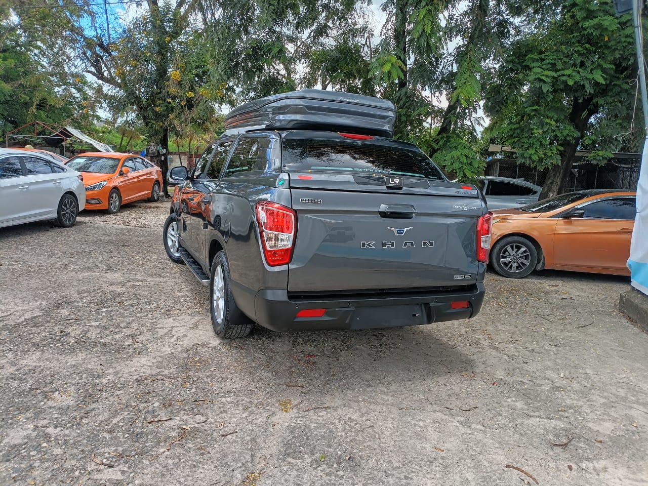 jeepetas y camionetas - KGM REXTON 2019 GRIS OSCURO DIESEL 3