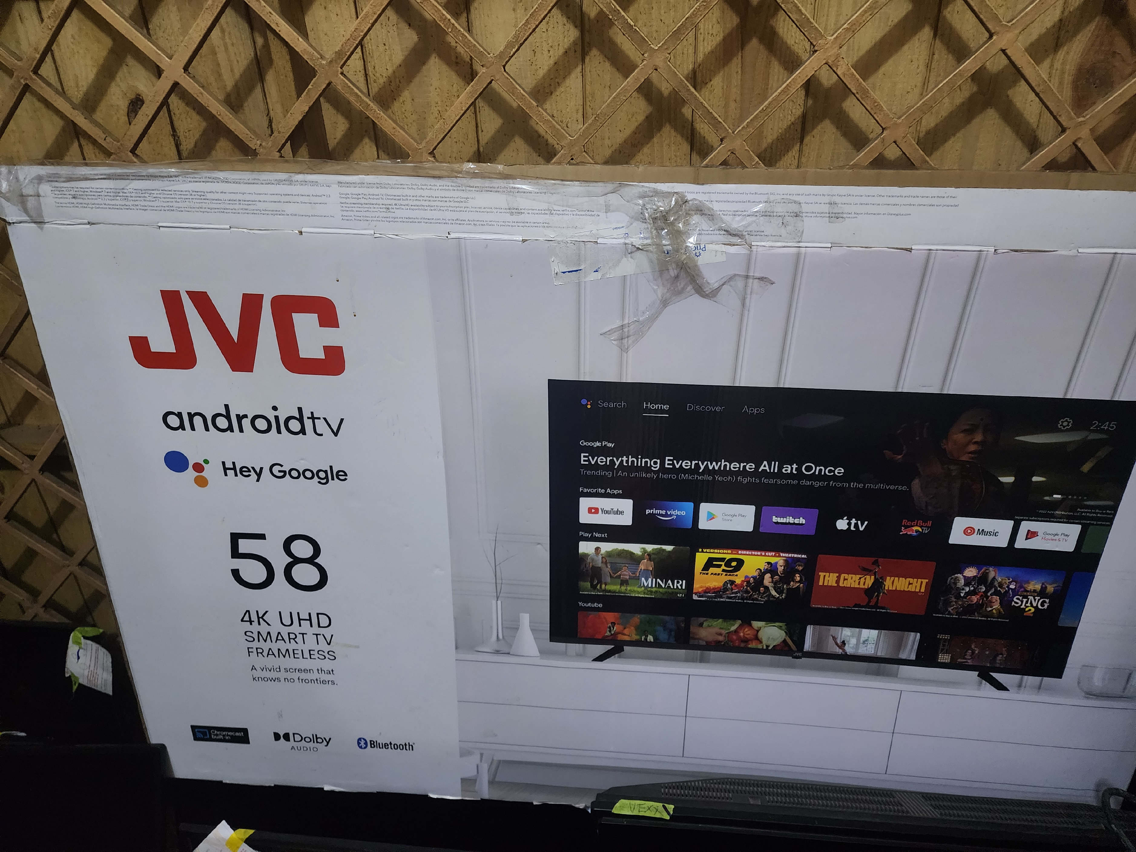 tv - tv 58 pulgadas smrtv 4k jvc