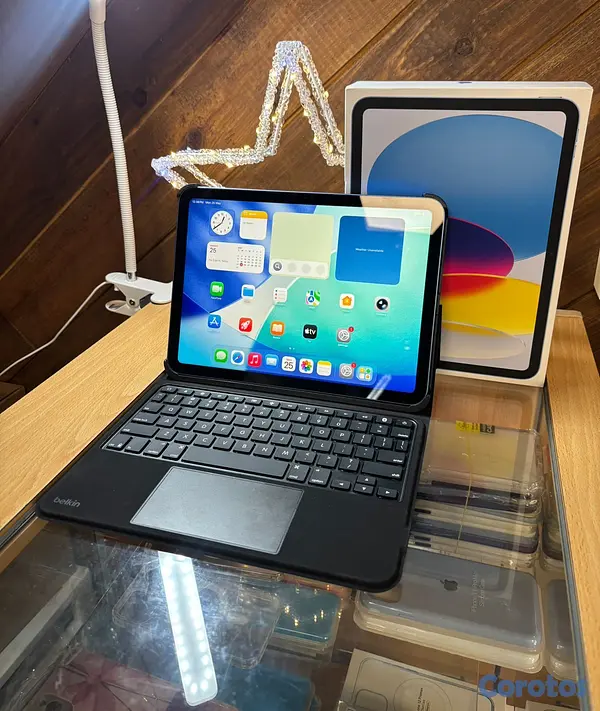 celulares y tabletas - ipad 11 th A16 gen azul 128 GB WIFI Con teclado BE 3