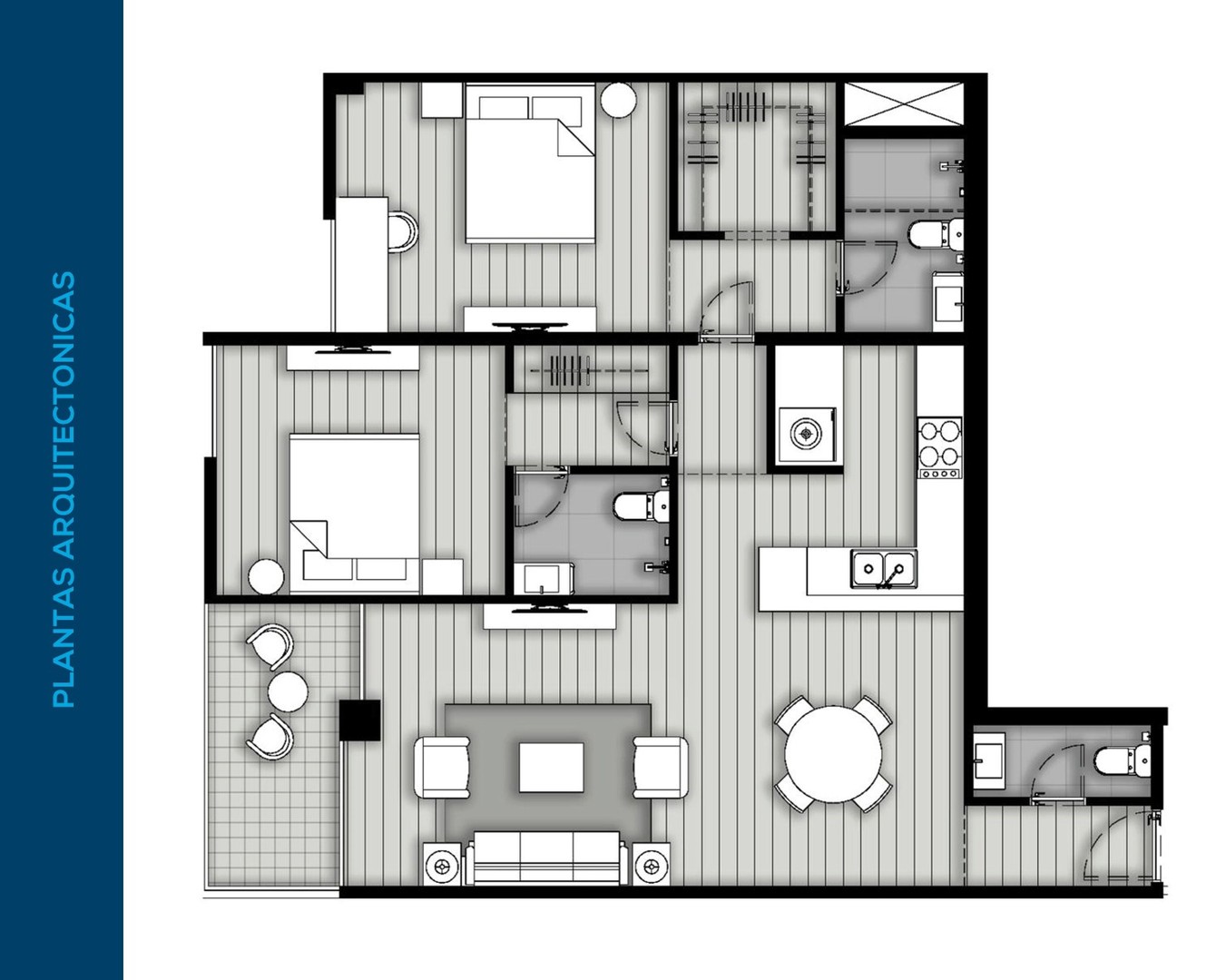 apartamentos - Proyecto de apartamento en venta en Bella Vista  10