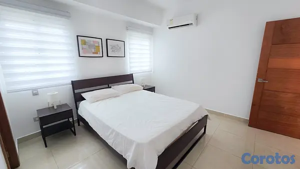 apartamentos - Apartamento amueblado 1 dormitorio en torre modern 4