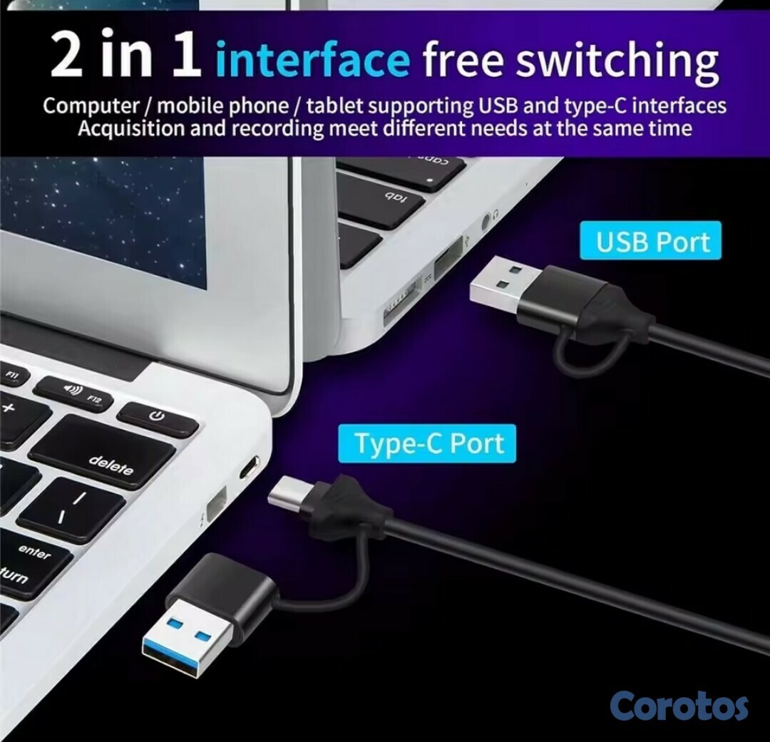 camaras y audio - Capturadora de video USB 3.0 A tipo C 5