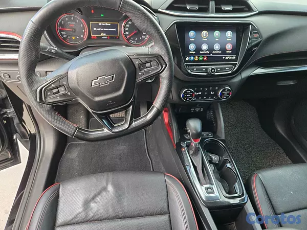 jeepetas y camionetas - CHEVROLET TRAILBLAZER 2022 NEGRO GASOLINA 3